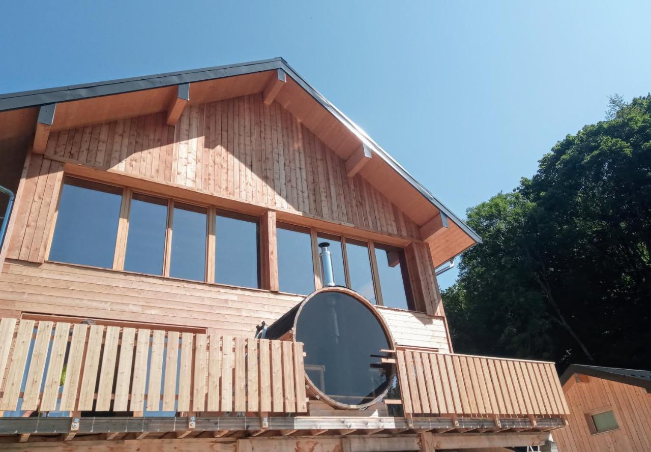 Le Chalet Du Blanc Spa Yoga アイヨン・ル・ジュンヌ エクステリア 写真