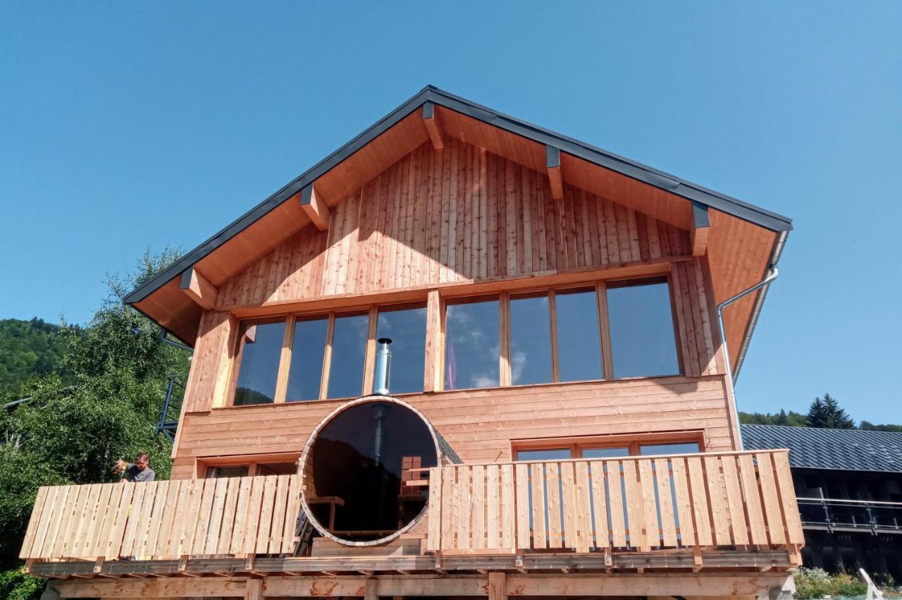 Le Chalet Du Blanc Spa Yoga アイヨン・ル・ジュンヌ エクステリア 写真