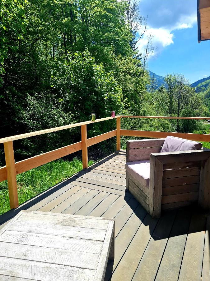 Le Chalet Du Blanc Spa Yoga アイヨン・ル・ジュンヌ エクステリア 写真