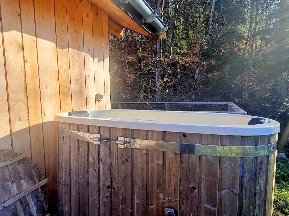 Le Chalet Du Blanc Spa Yoga アイヨン・ル・ジュンヌ エクステリア 写真