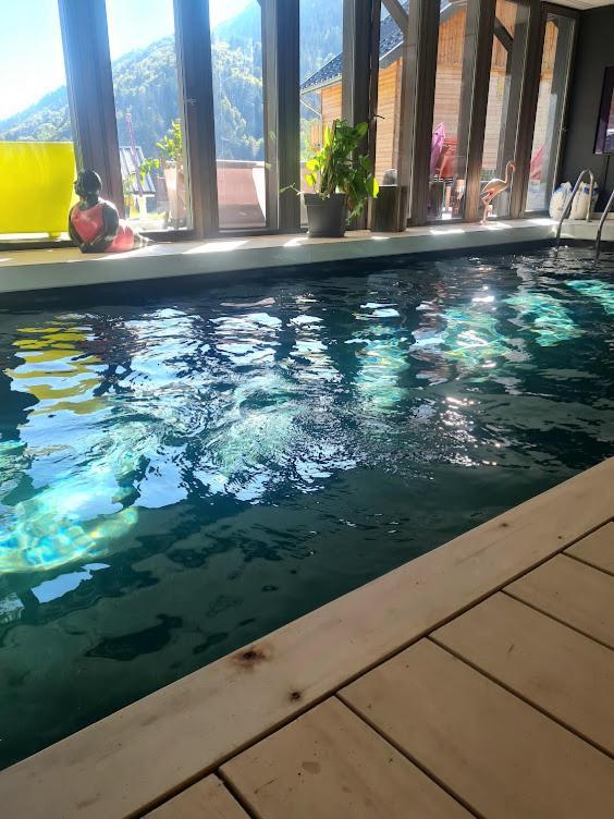 Le Chalet Du Blanc Spa Yoga アイヨン・ル・ジュンヌ エクステリア 写真