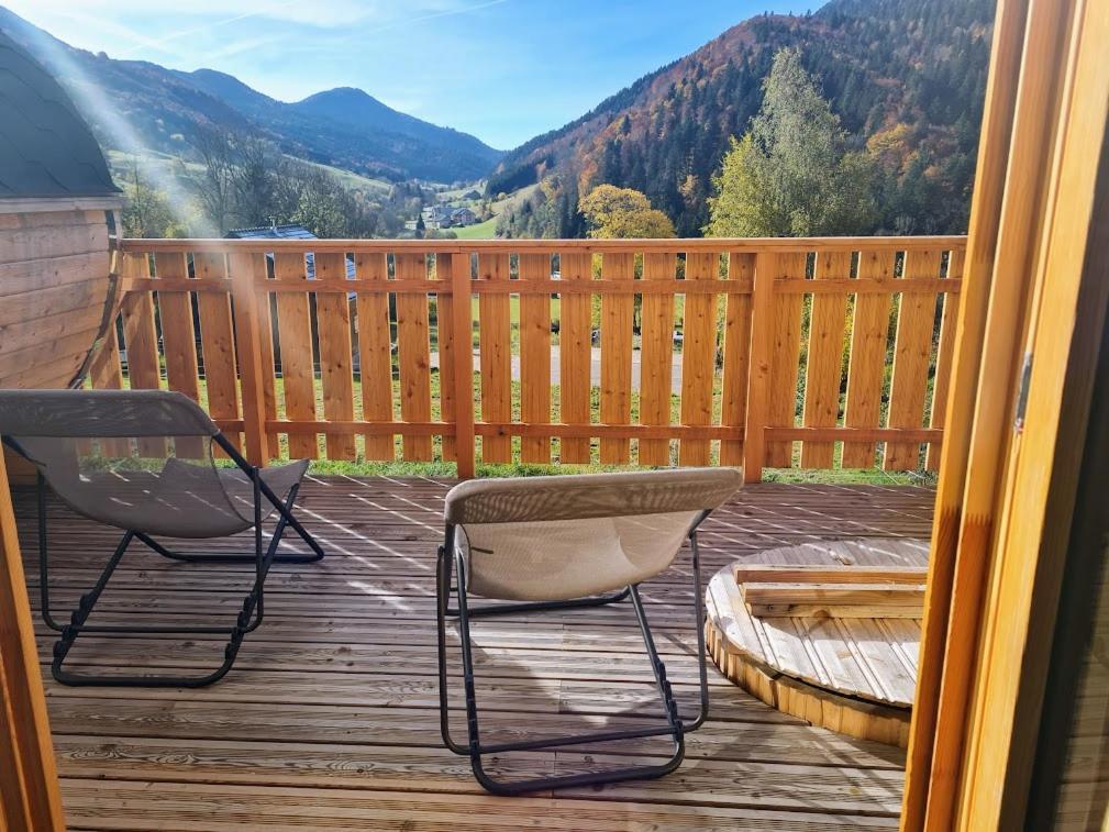 Le Chalet Du Blanc Spa Yoga アイヨン・ル・ジュンヌ エクステリア 写真